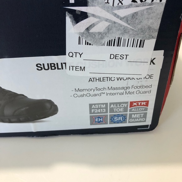 Reebok Athletic Work Shoe Men’s 10.5 - Picture 9 of 11